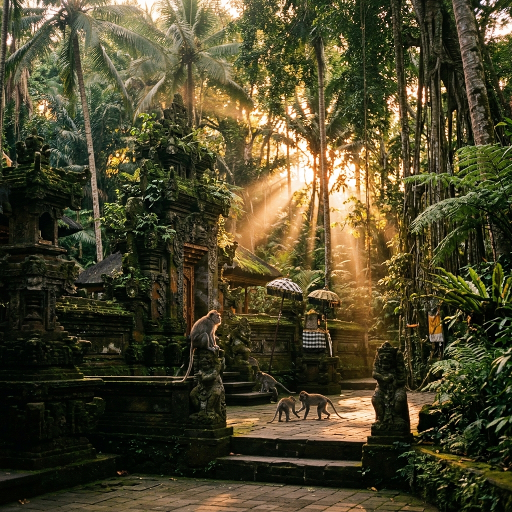ATV, Tegenungan & Monkey Forest